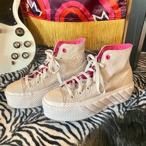 Converse High Top Platforms